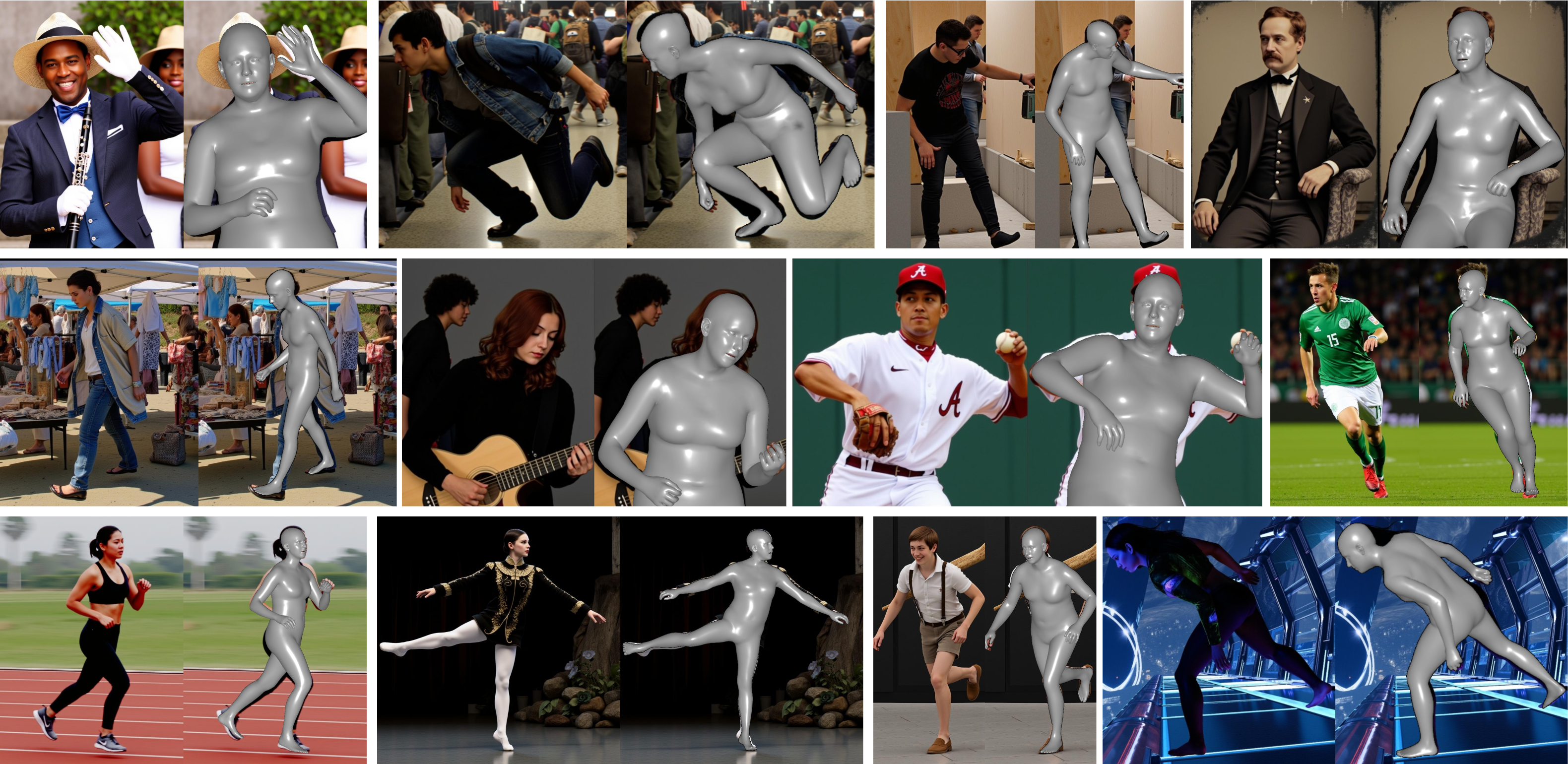 PoseDreamer dataset samples